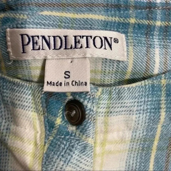 Pendleton plaid flannel tunic Small - Picture 7 of 8